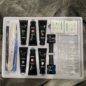 Gellen Professional poly gel kit with uvled lamp